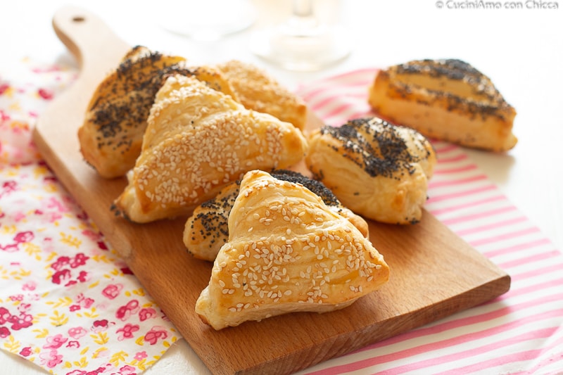 PUFF PASTRY HAM AND CHEESE