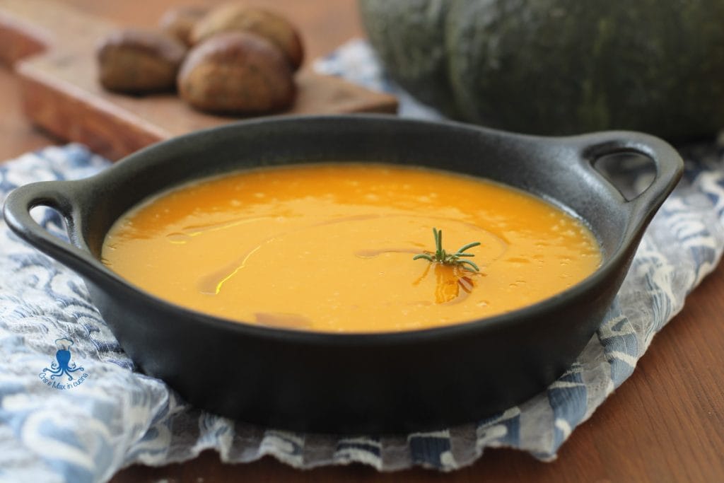 Pumpkin and Potato Cream in the Pressure Cooker