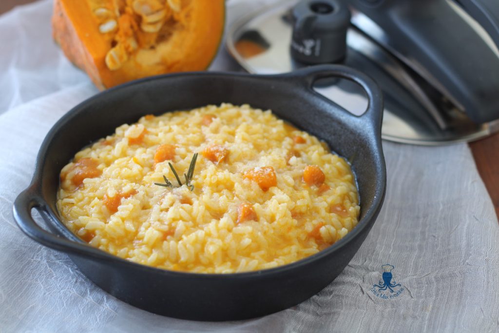 Pumpkin Risotto with the Pressure Cooker1