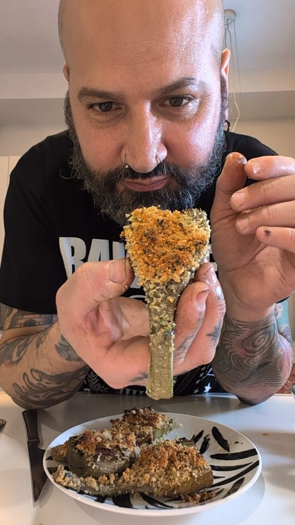 Baked Gratin Artichokes: Golden Crunch and Intense Flavor