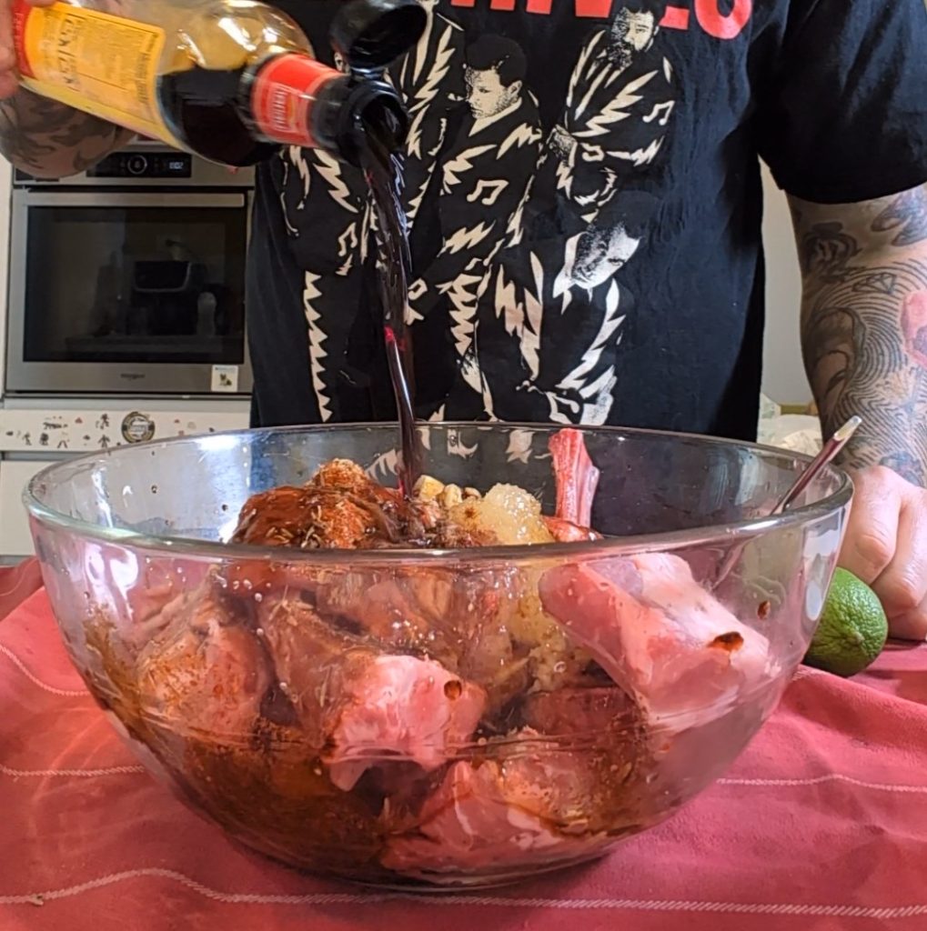 Oven-Baked Pork Ribs: Sweet and Sour Lime and Soy Sauce Marinade