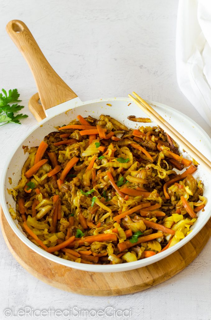 Pan-Fried Cabbage