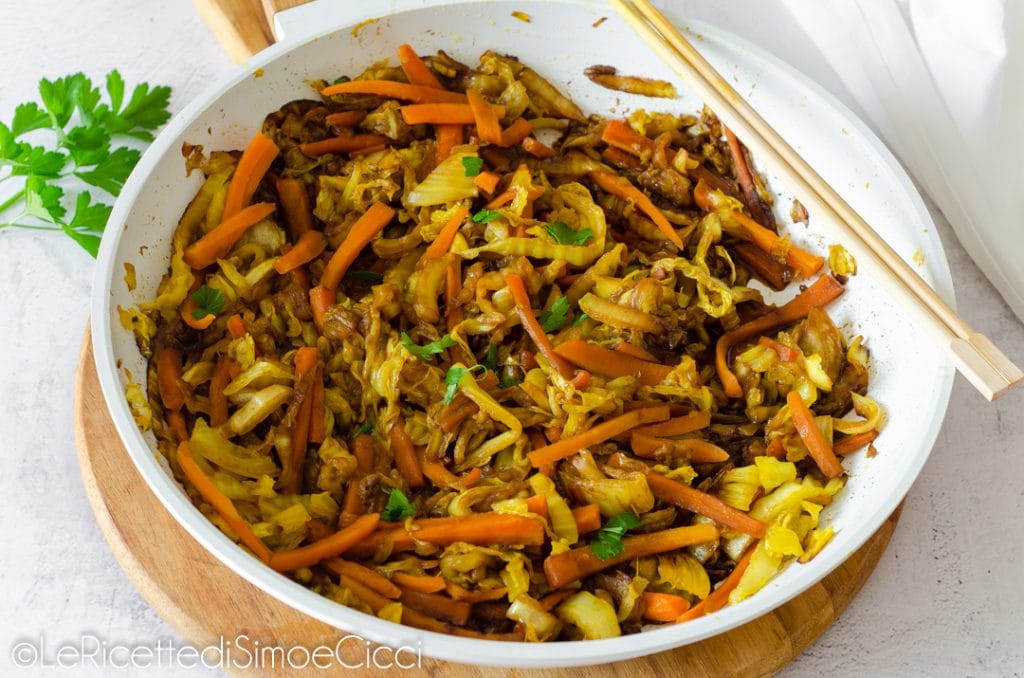 Pan-Fried Cabbage