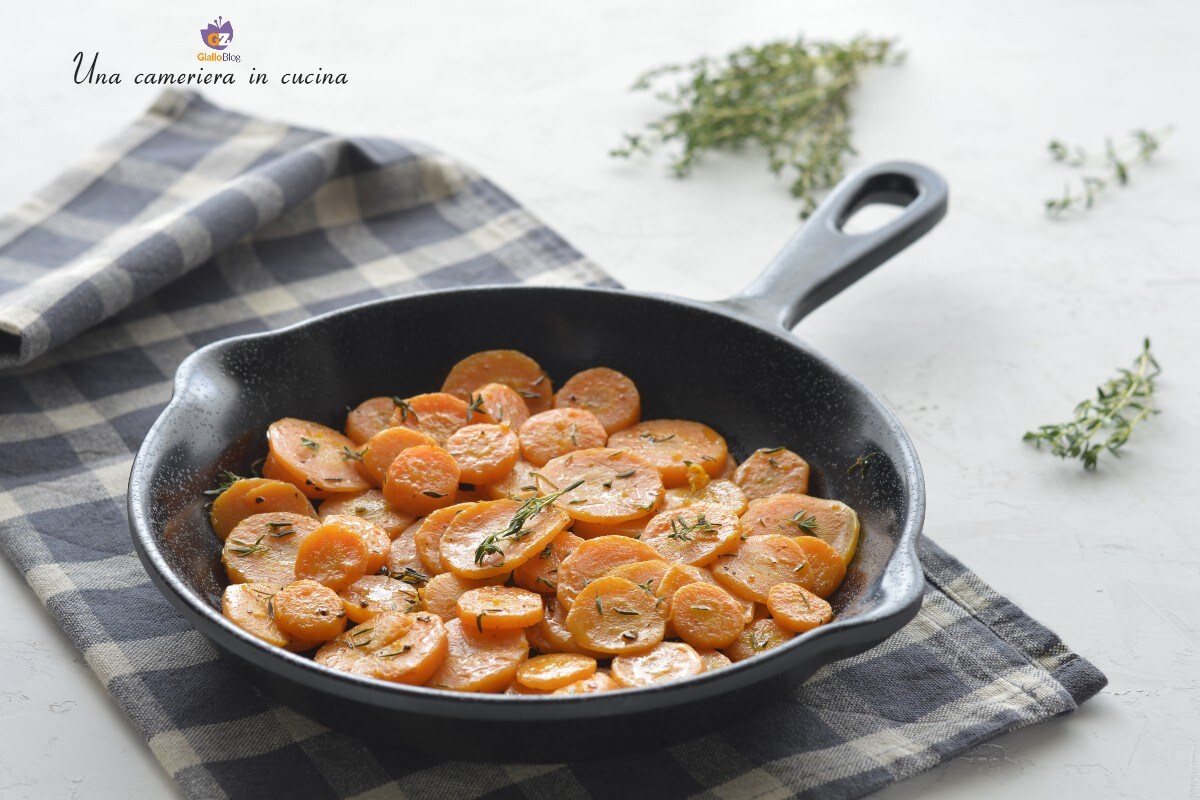Pan-fried Carrots with Thyme