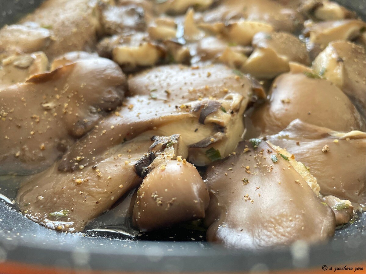 Sautéed Lemon Oyster Mushrooms