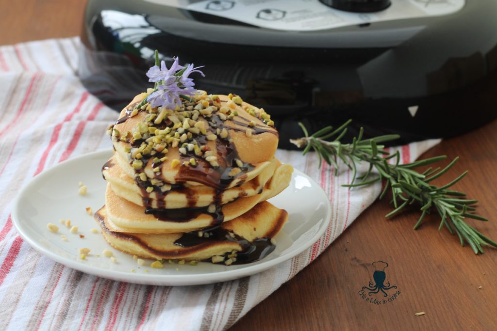Pancakes cooked in the multicooker