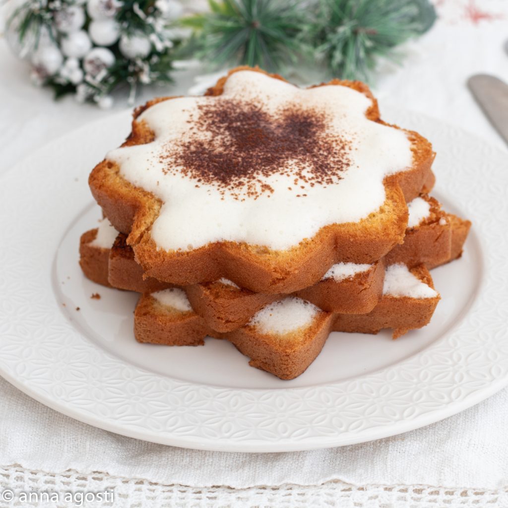 Pandoro Stars with Zabaione Cream