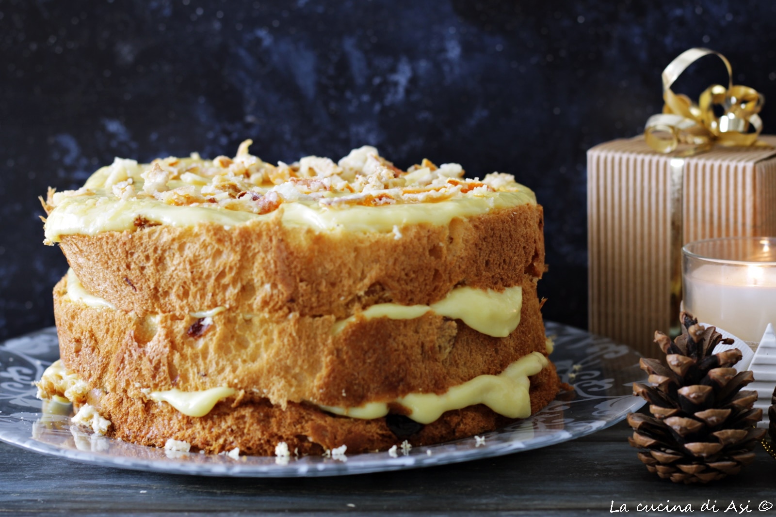 Panettone Pasticcio Cake
