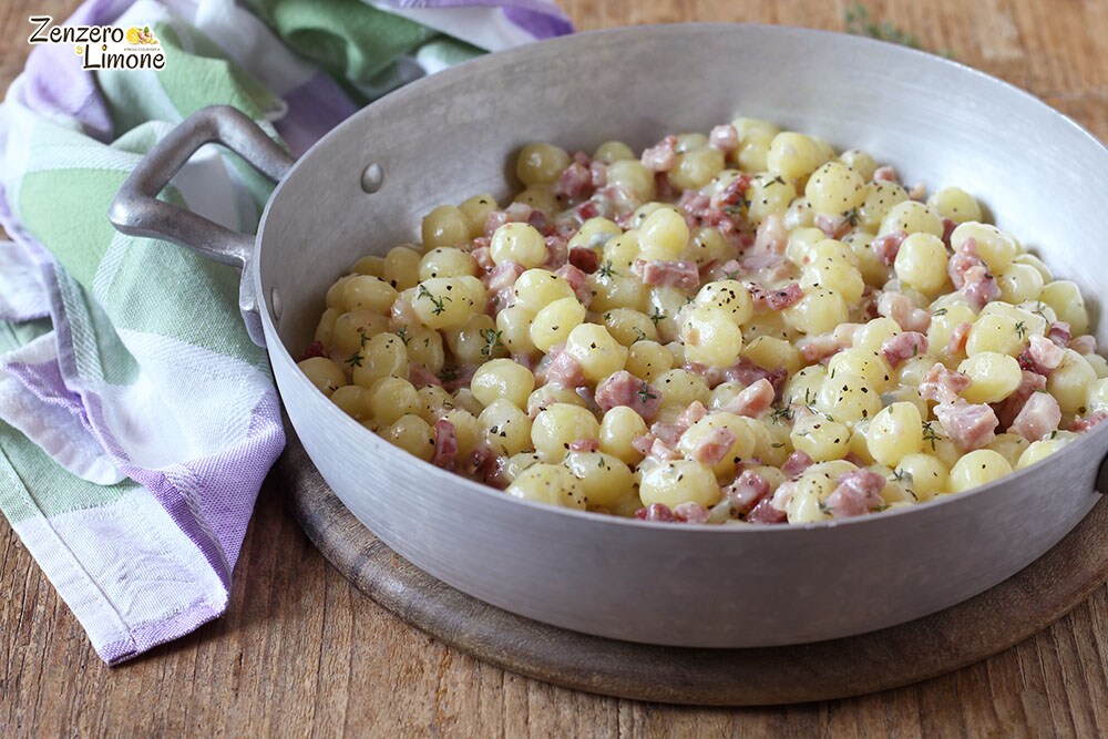 Pasta Dumplings with Gorgonzola