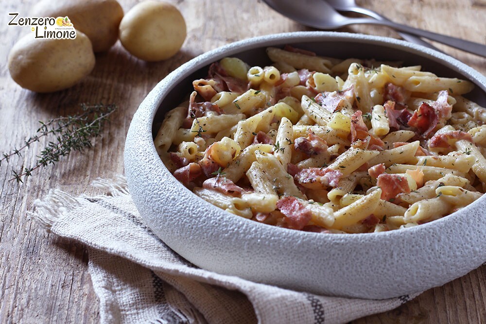 Pasta and Potatoes with Speck