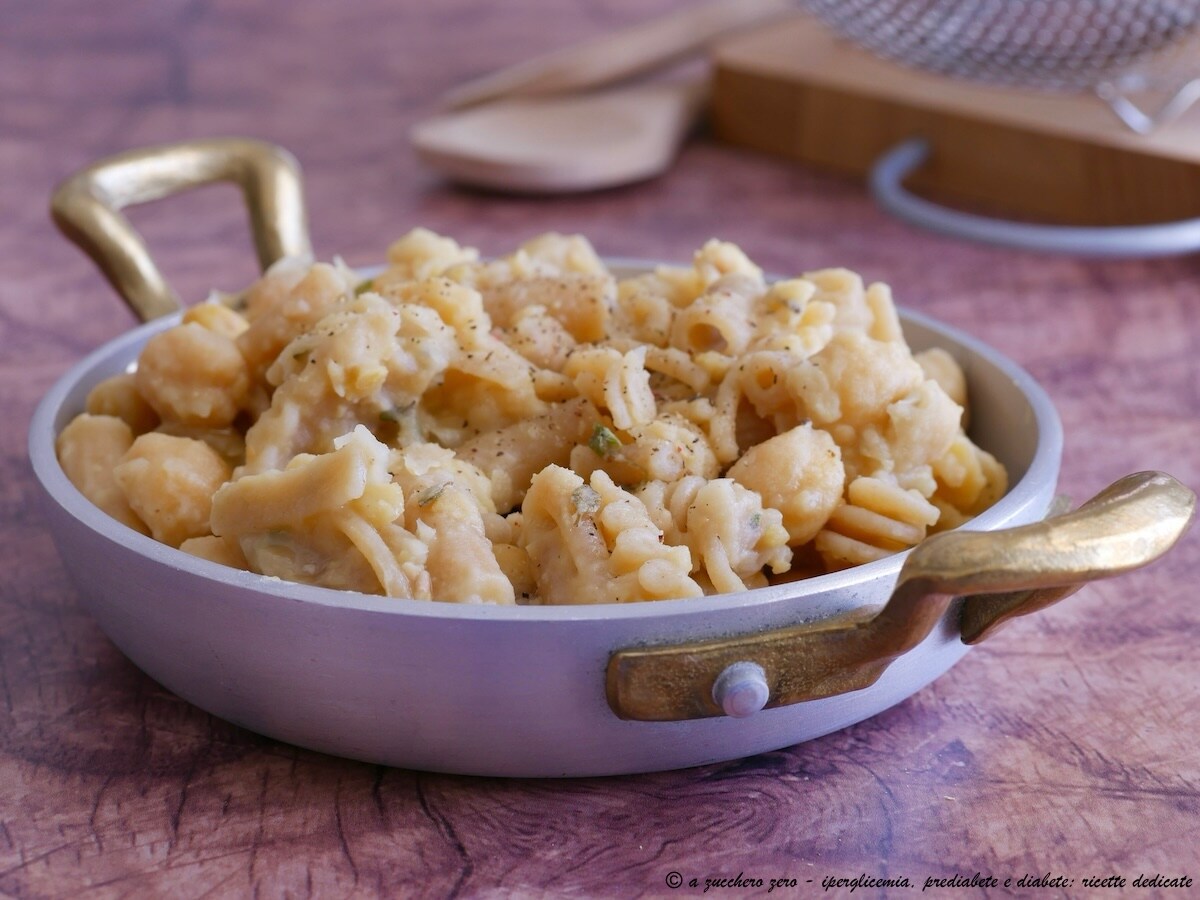 Pasta and Chickpeas with Lemon