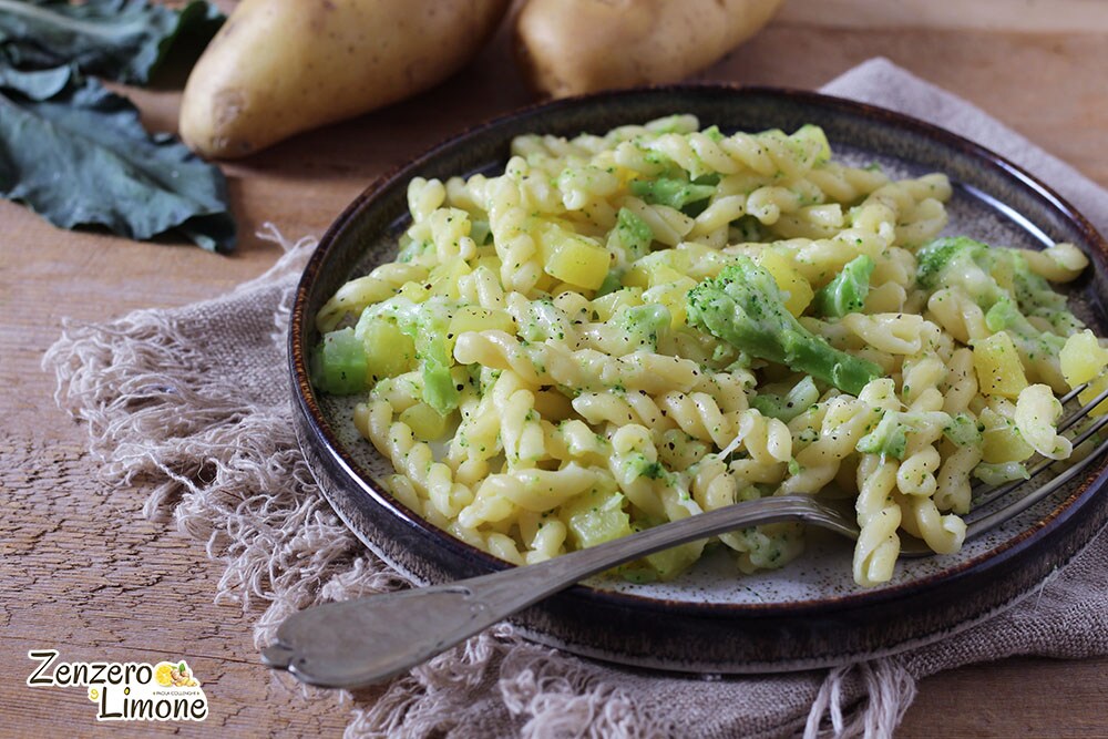 Pasta with Broccoli and Potatoes