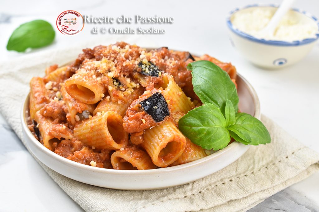 recipe pasta with eggplants