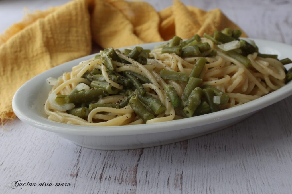 Pasta with Green Beans Sea View Cuisine