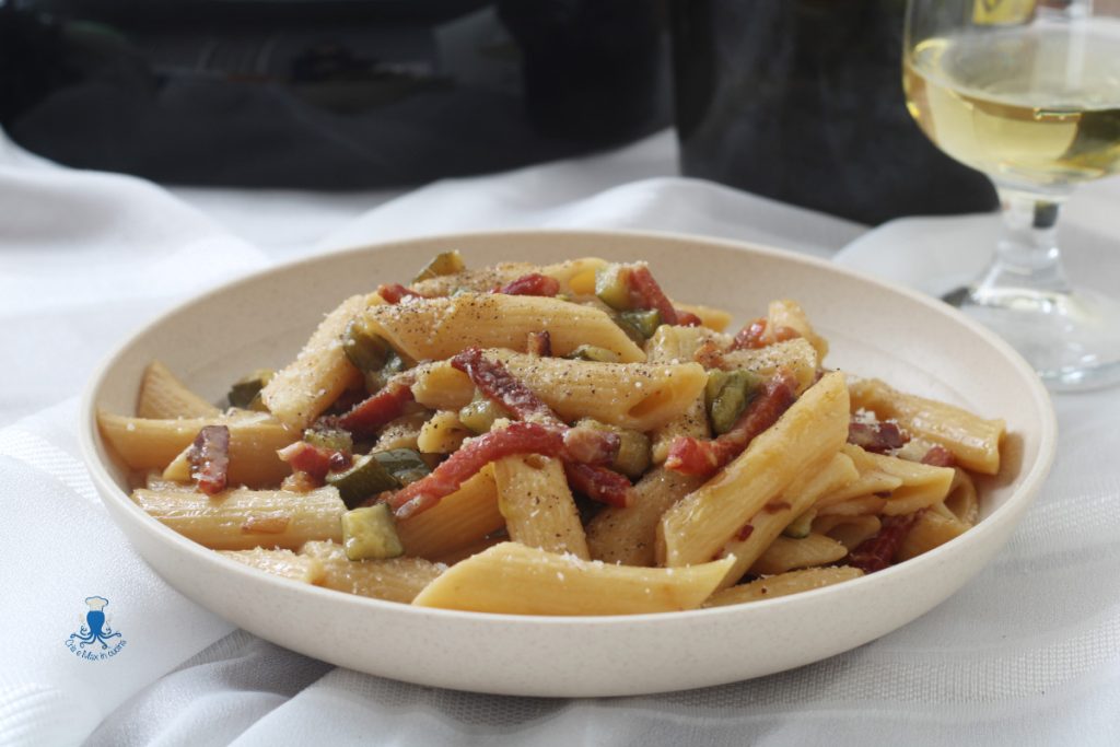 Pasta with Zucchini and Speck in the Multicooker1