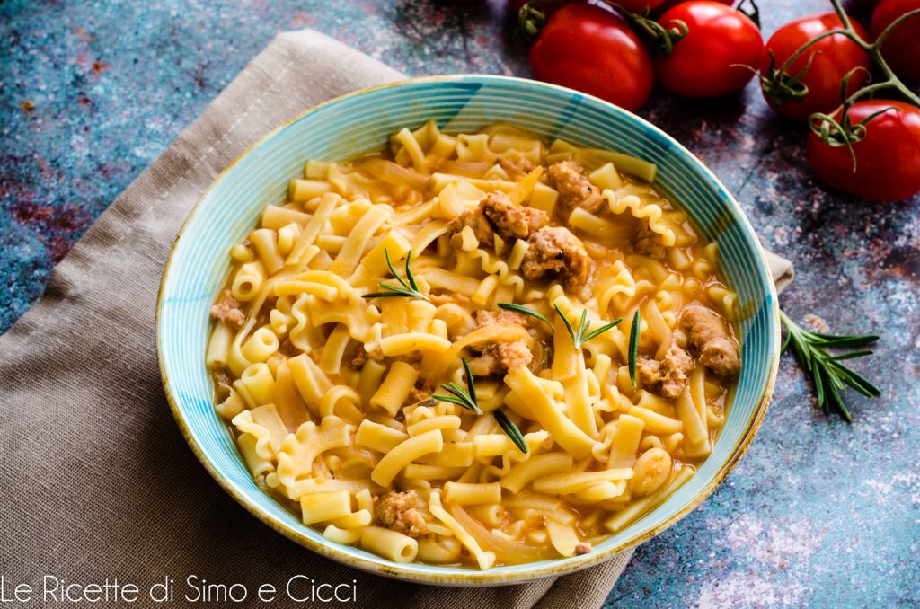 Pasta with Beans and Sausage