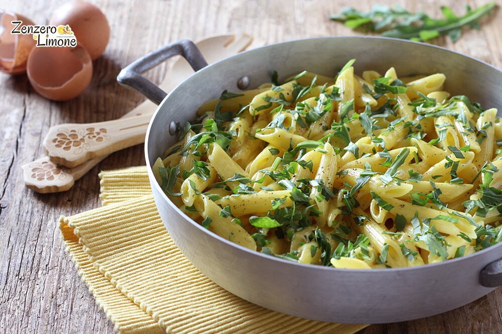 Pasta with Eggs and Saffron