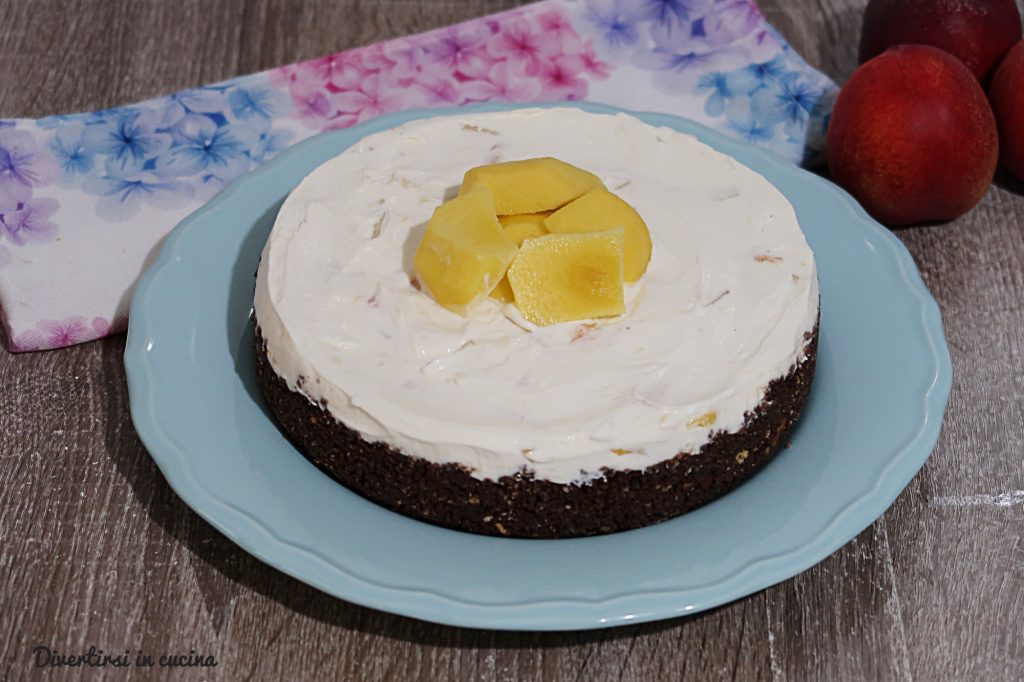 Peach Cold Cake