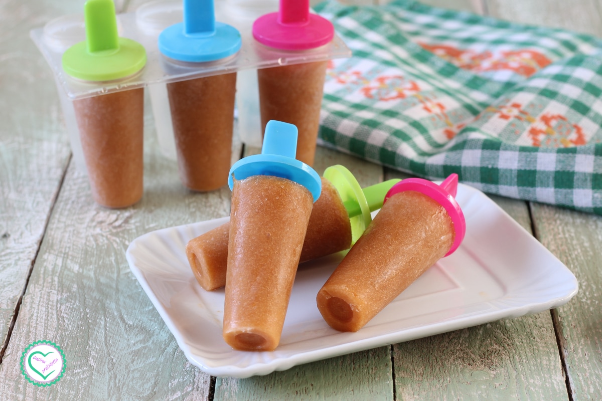 Peach Popsicles