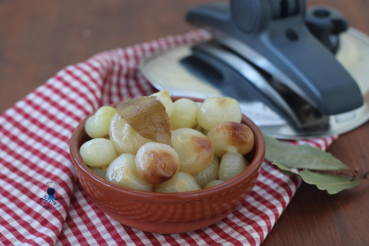 Pearl Onions in Pressure Cooker