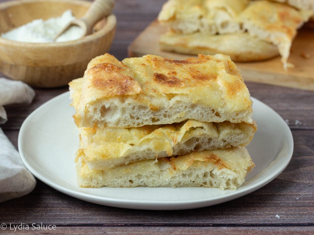 Pecorino focaccia