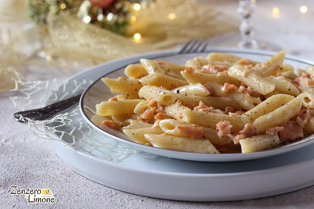 Penne with Salmon