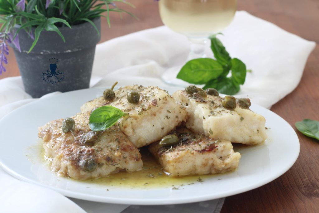 Perch Fish with Capers and Anchovies