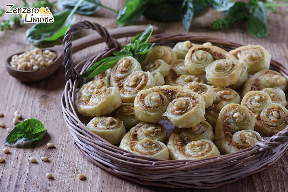 Pesto Pinwheels