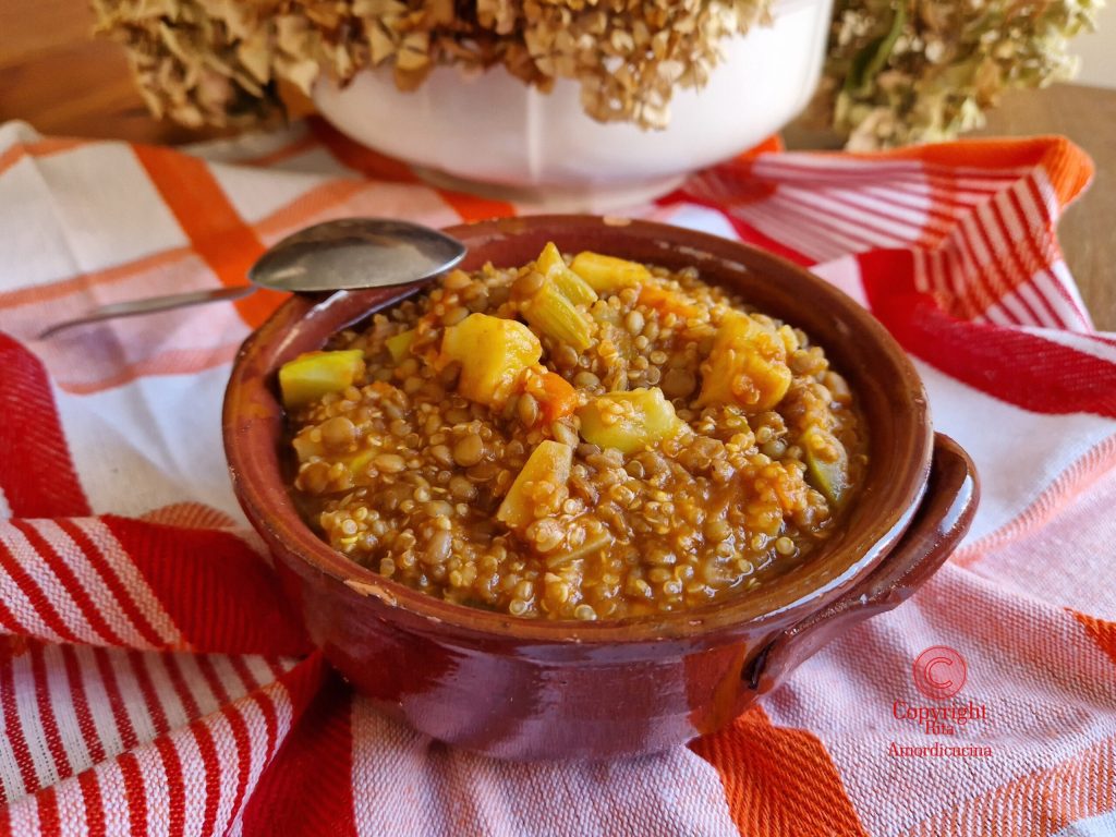 Lentil and Quinoa Ragù