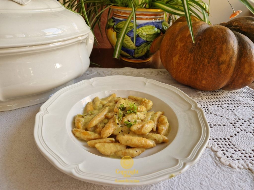 Pumpkin Cavatelli without Eggs