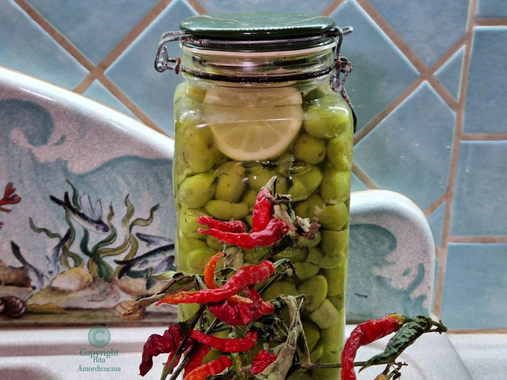 Crushed Green Olives in Brine