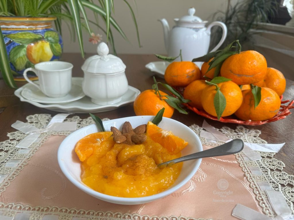 Tangerine and Almond Cream