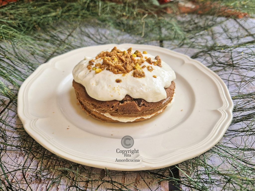 Cappuccino Pancakes with Diet Mousse