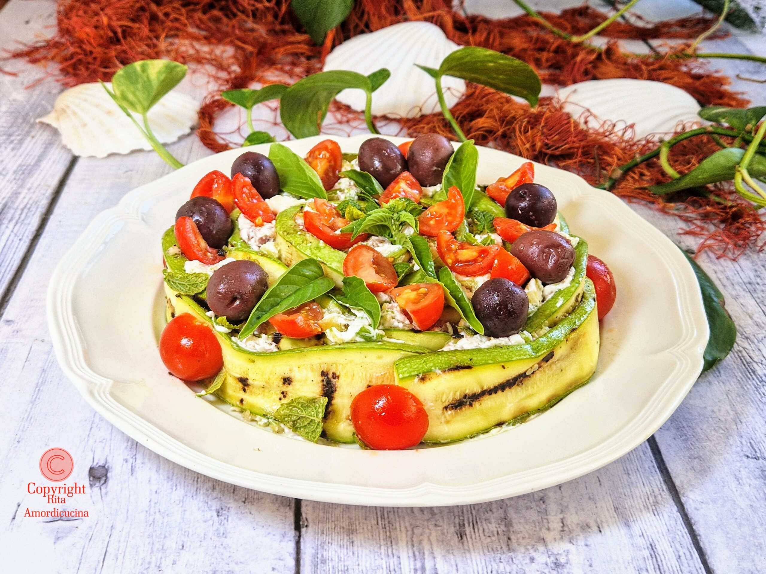 The Cold Zucchini Spiral Cake