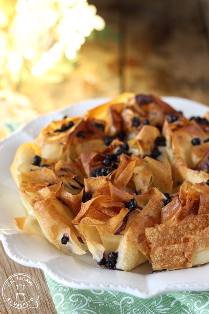 Phyllo Dough and Cream Cake in Air Fryer