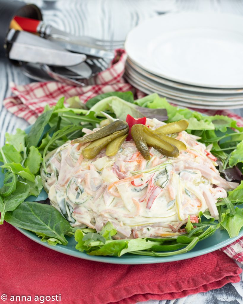Piedmontese Appetizer Capricciosa Salad Rich