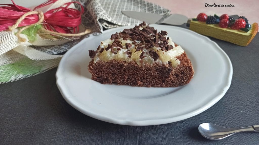 Pineapple and Chocolate Cake