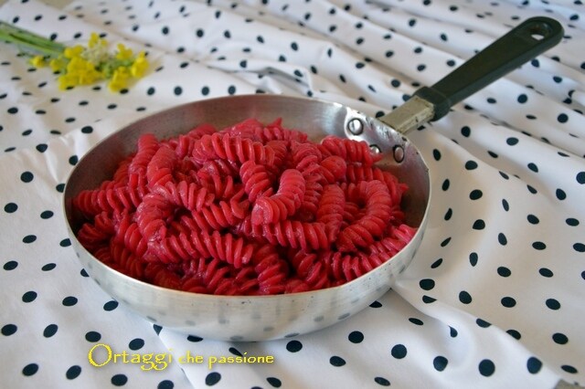 Pink Fusilli, Passionate about Vegetables by Sara
