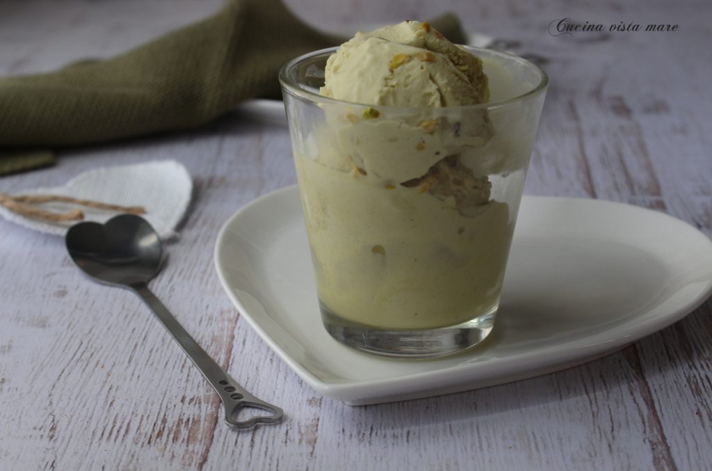 Pistachio Ice Cream Sea View Cooking