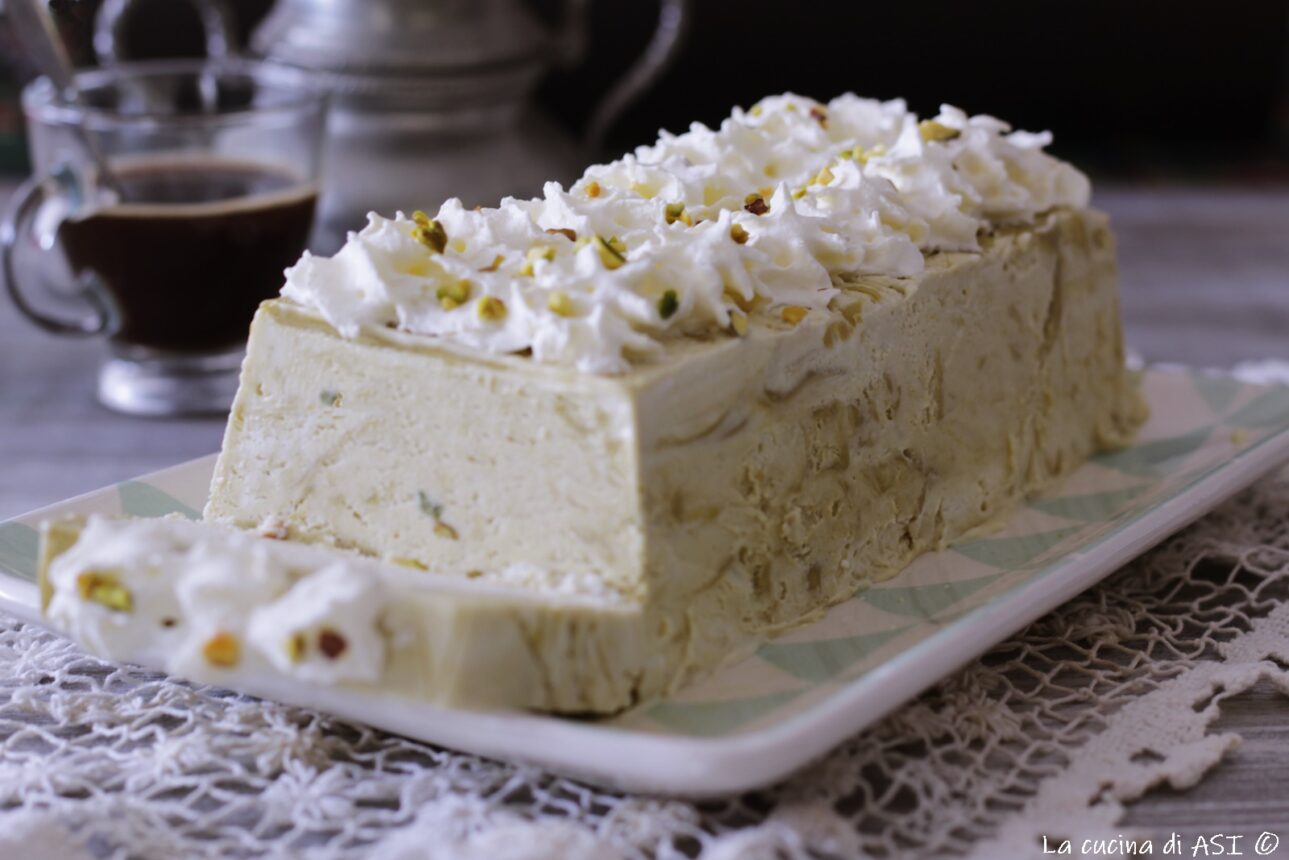 Creamy and Easy Pistachio Semifreddo – No Ice Cream Maker
