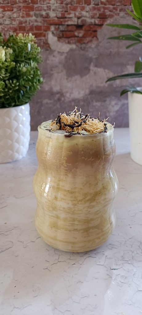Iced Pistachio Milk