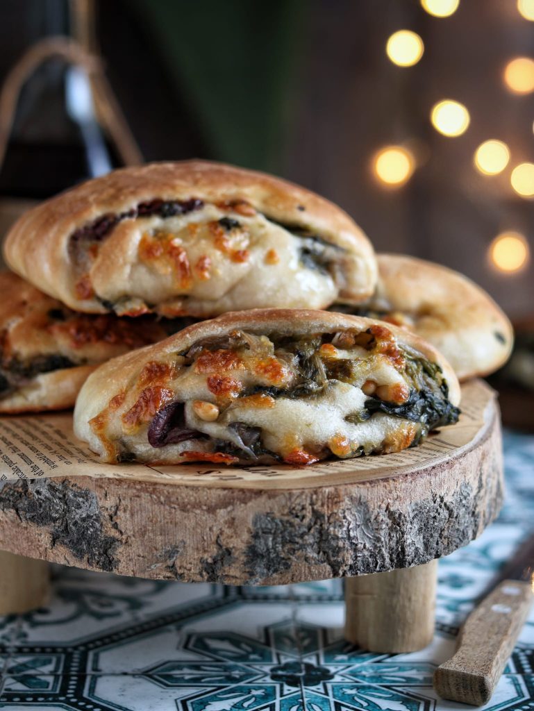 Pizza Rolls with Escarole