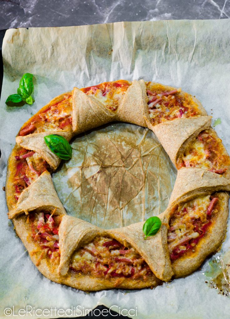 Pizza Wreath