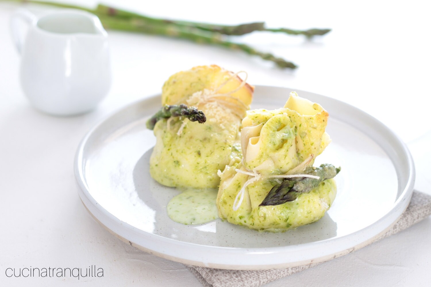 Asparagus and Ricotta Crepes