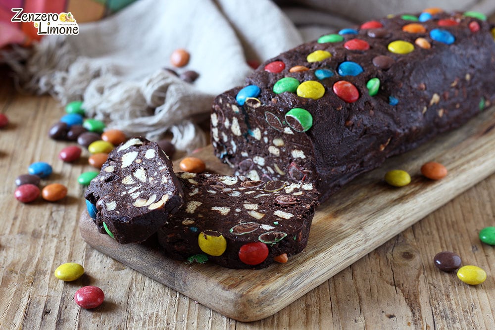 Polka Dot Chocolate Salami