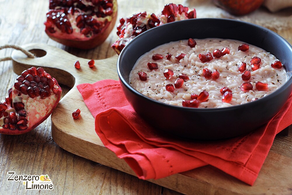 Pomegranate Risotto