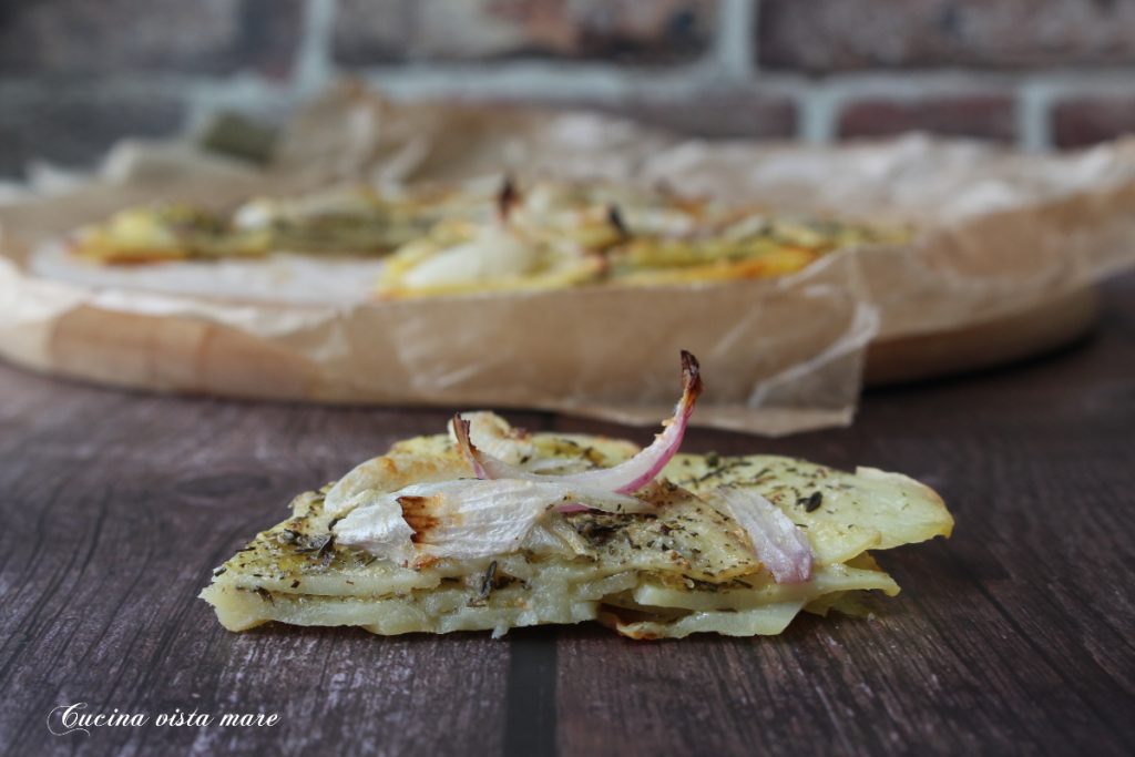 Potato Tart Sea View Kitchen