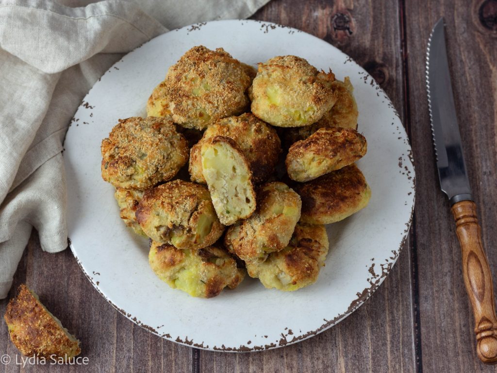 Potato and Cod Meatballs