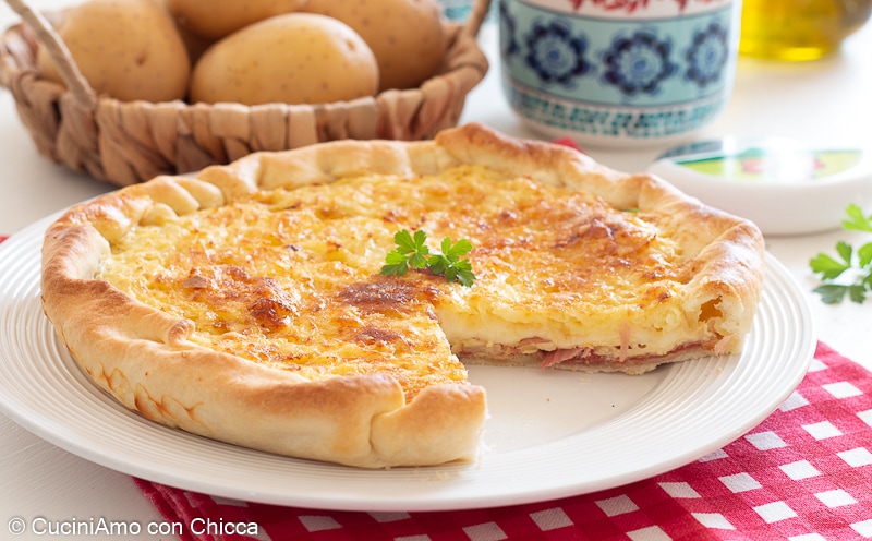 Potato and Speck Pie