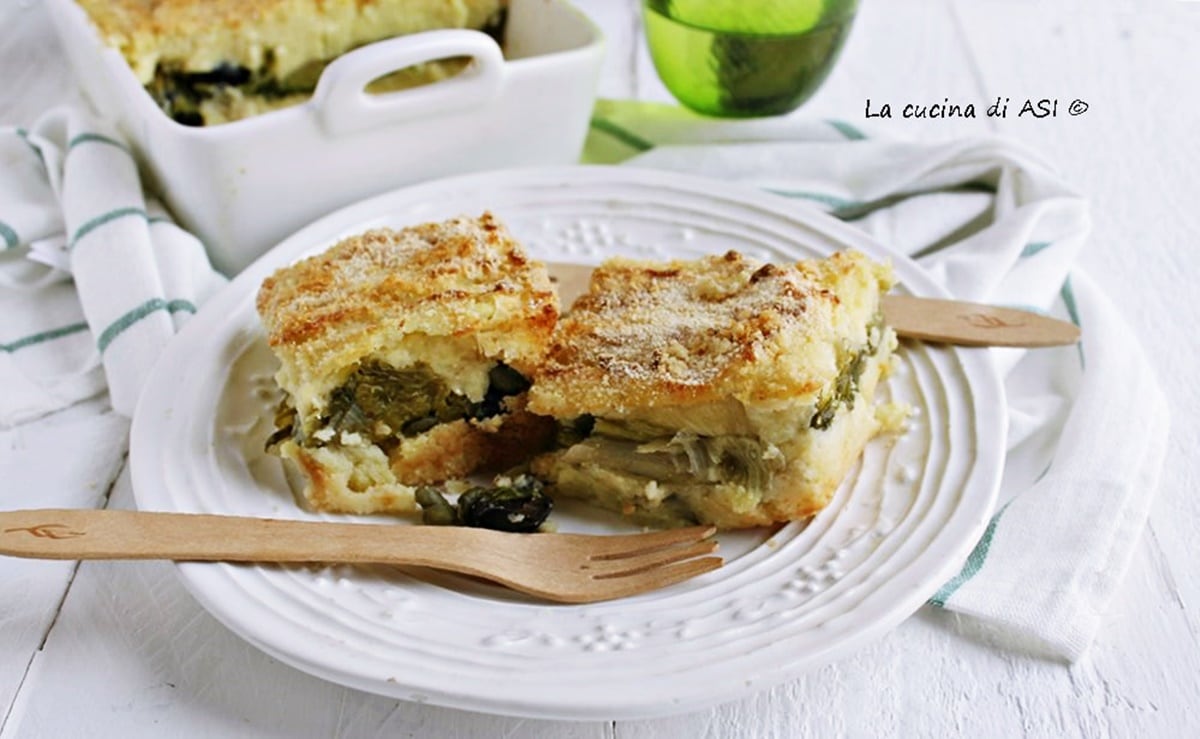 POTATO AND ESCAROLE PIE
